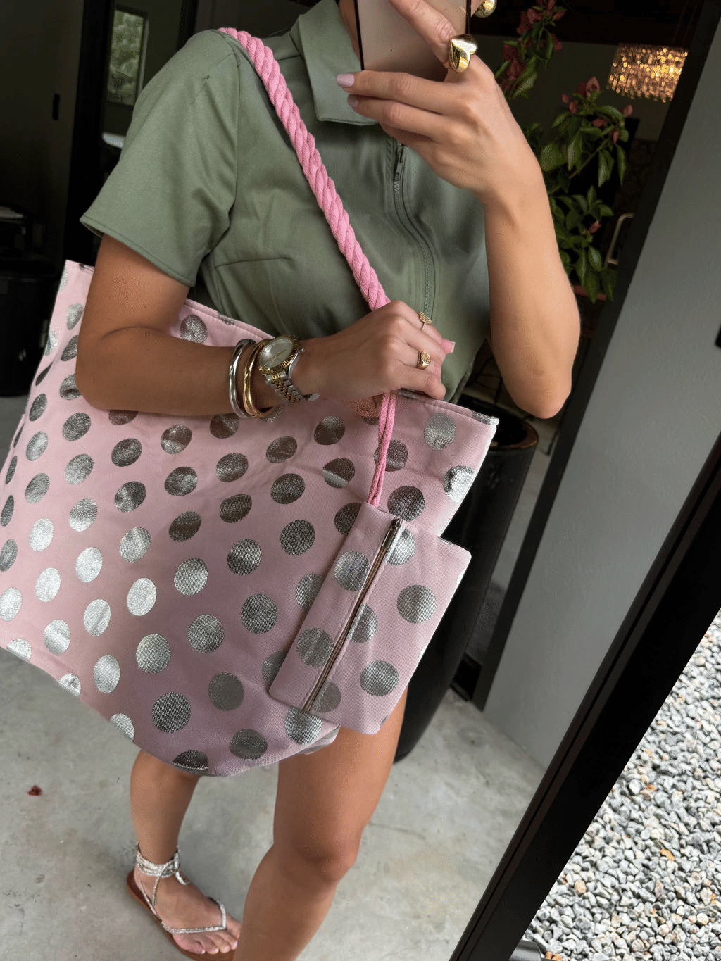 Bolsa De Praia Bolinhas Bolsa De Praia Bolinhas