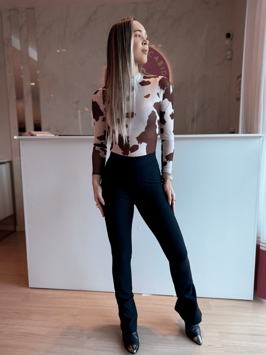 Calça Betina Ziper Calça Betina Ziper