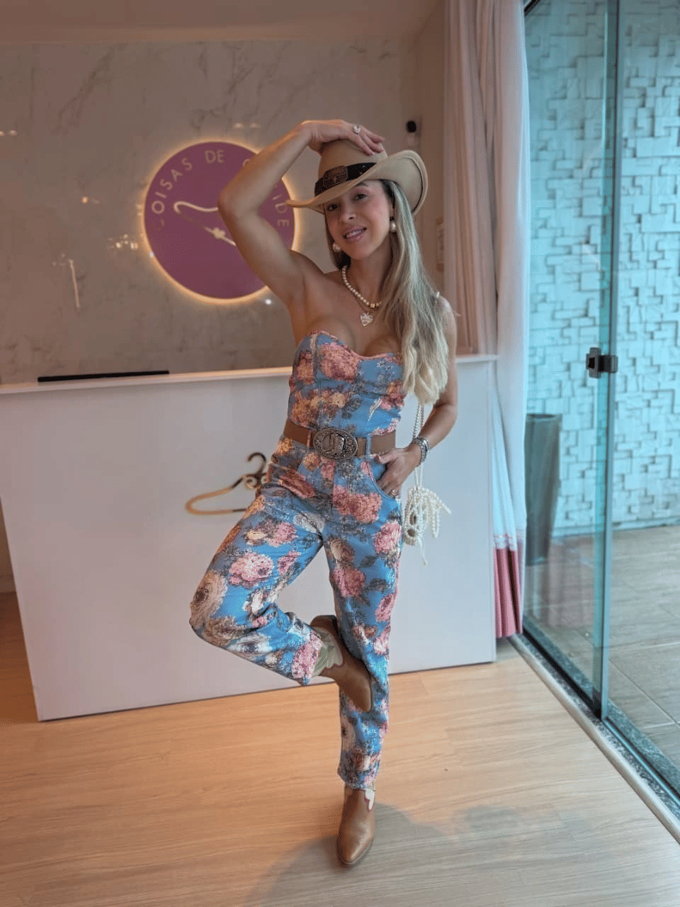 Conjunto Vintage Flores Conjunto Vintage Flores