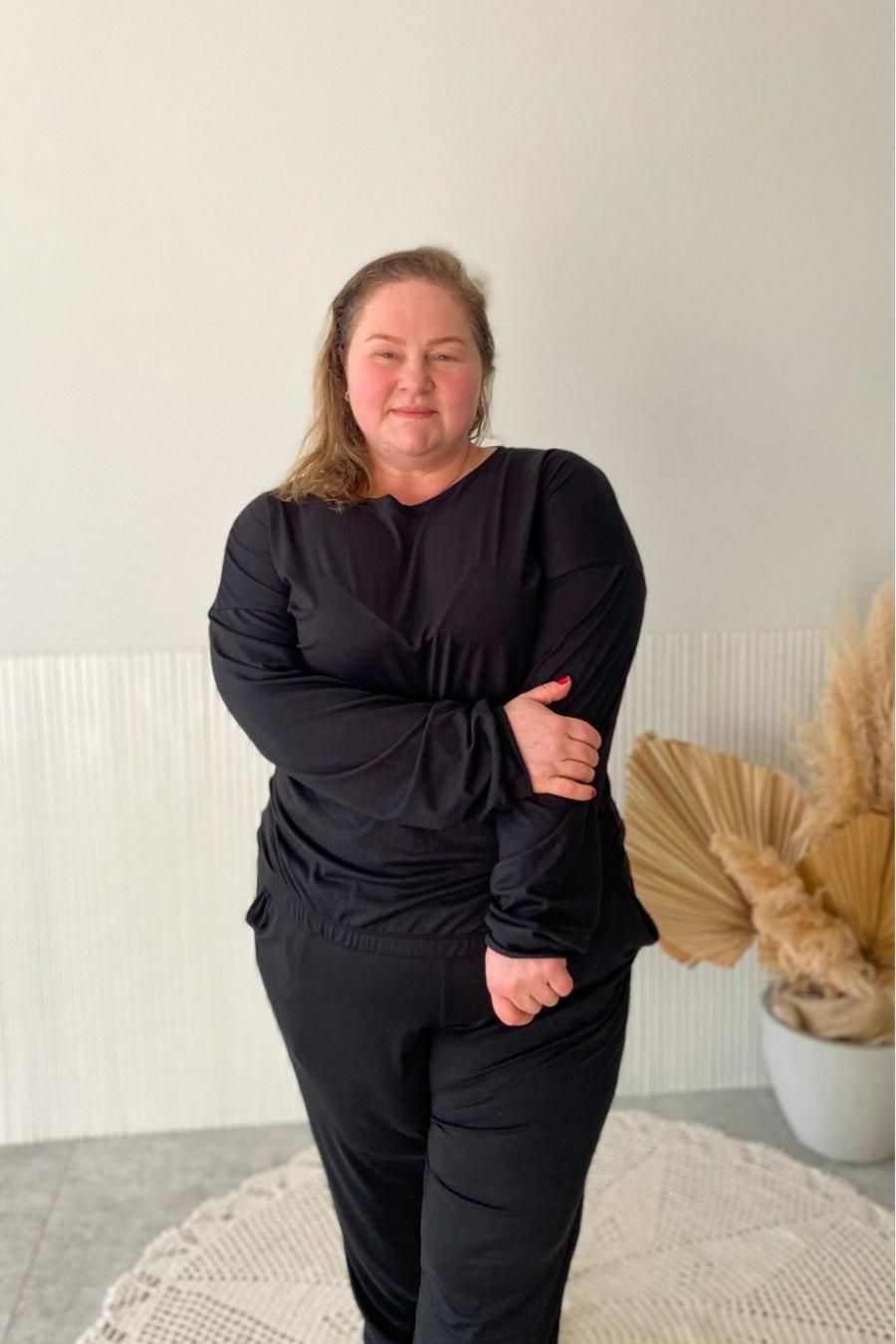 Conjunto Suede Inverno Plus Size