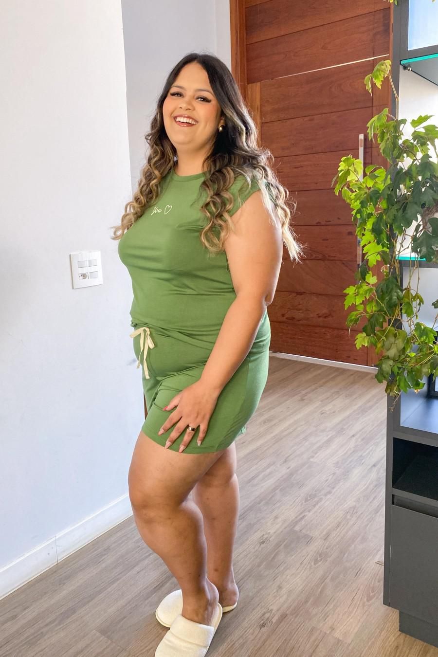 Pijama Viscolycra You Plus Size