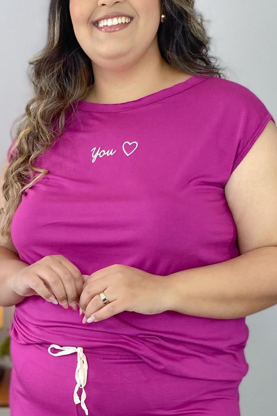 Pijama Viscolycra You Plus Size