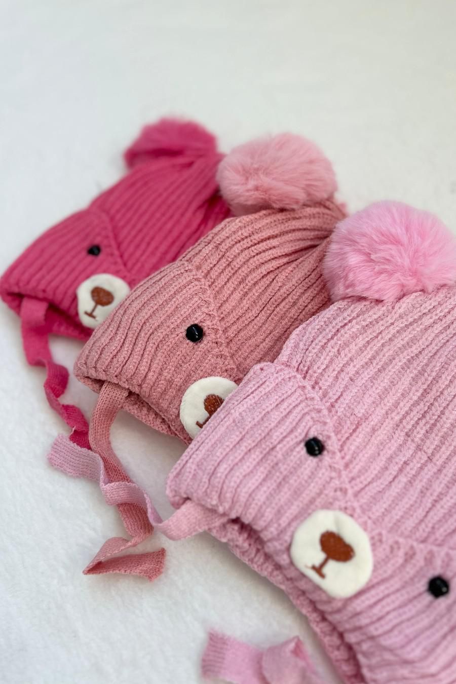 Touca Gorro Tricot Forrado Adulto e Infantil