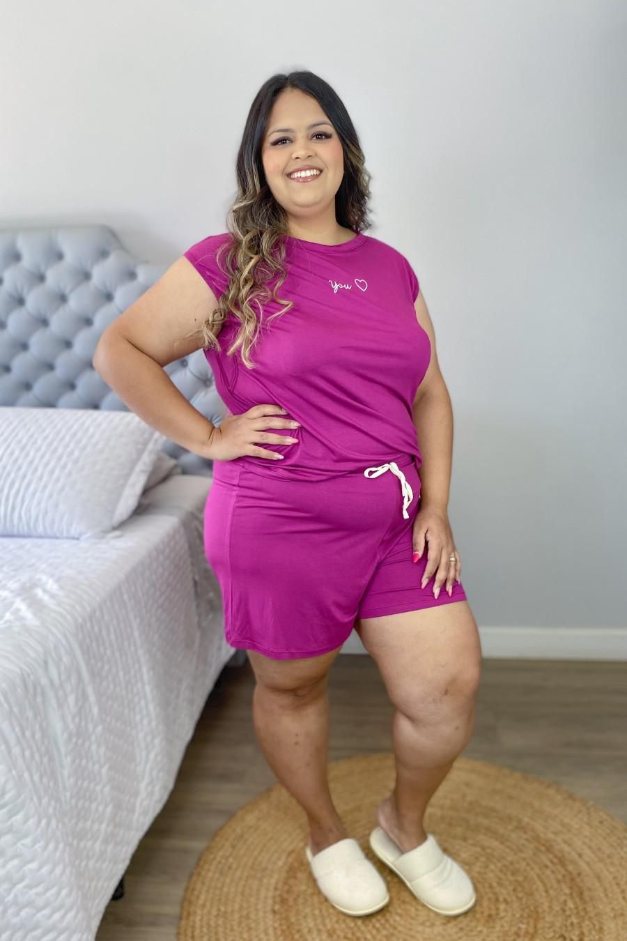 Pijama Viscolycra You Plus Size