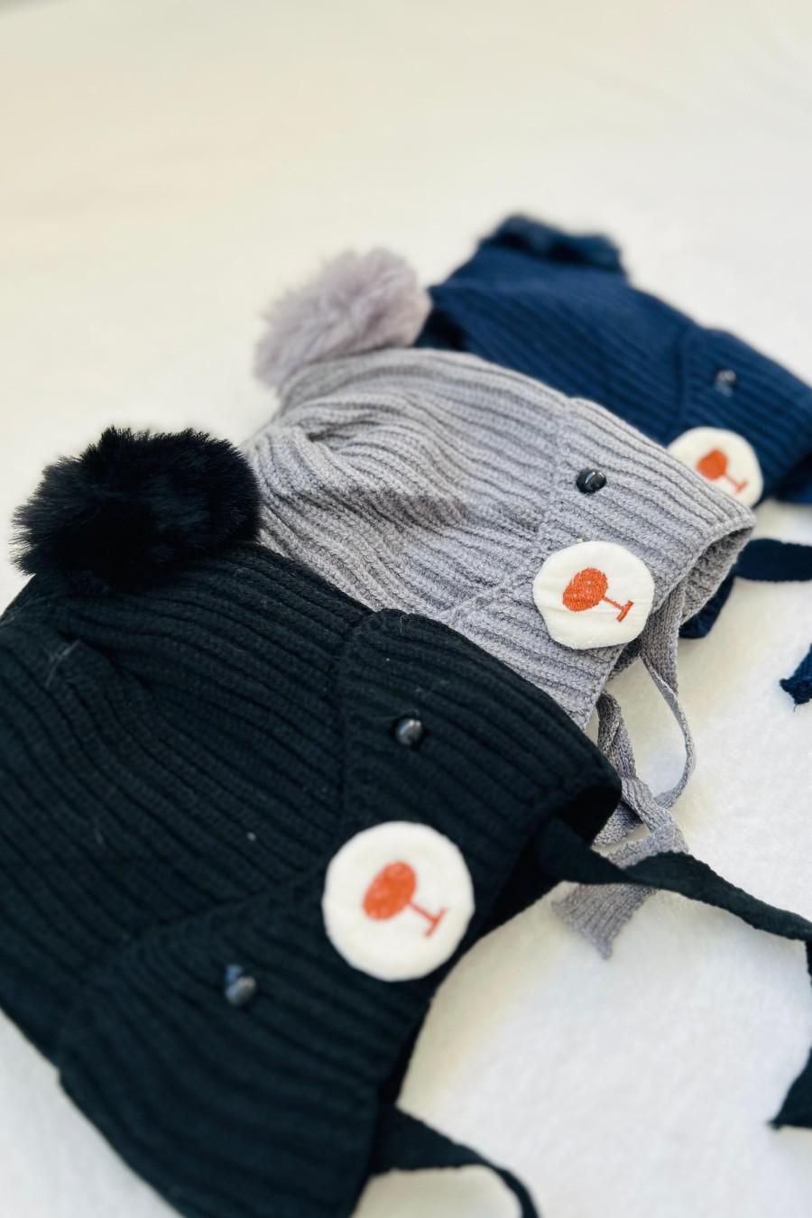 Touca Gorro Tricot Forrado Adulto e Infantil
