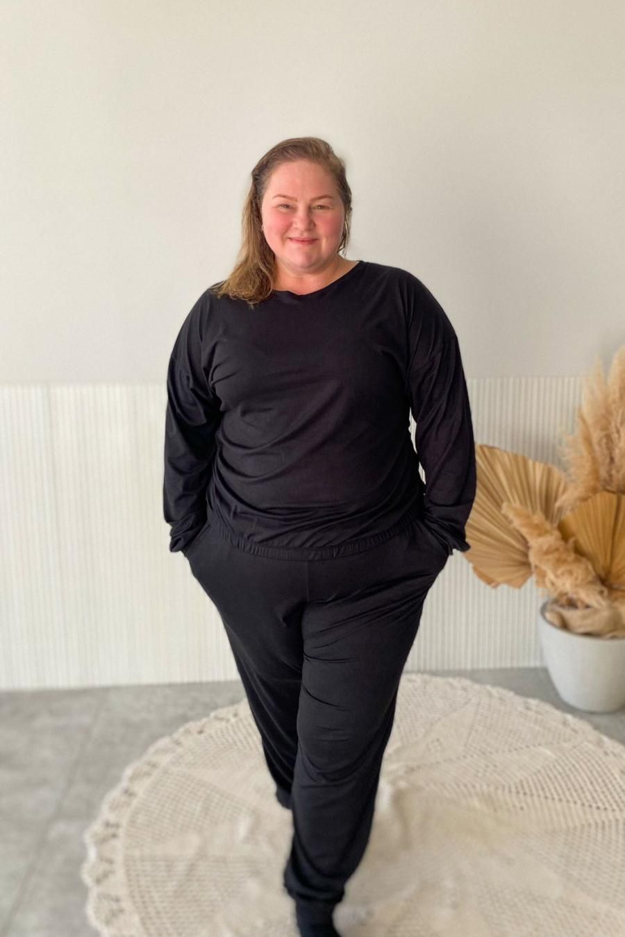 Conjunto Suede Inverno Plus Size