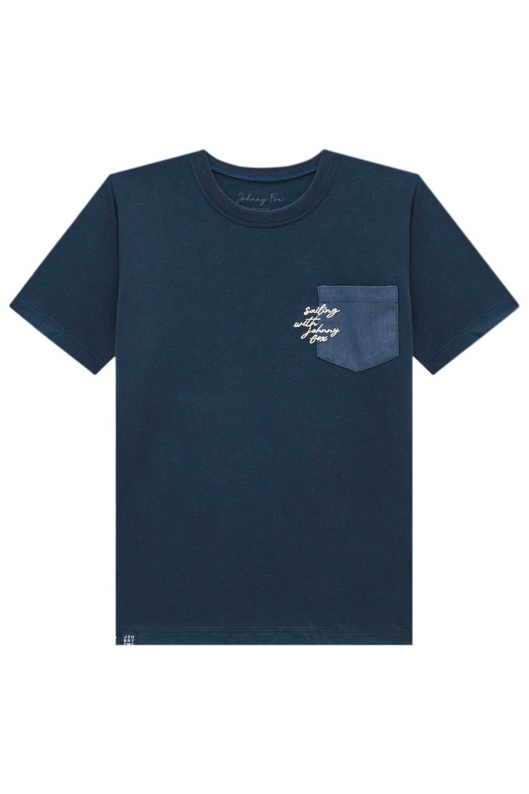 Camiseta em meia malha 98649 Johnny Fox Teen Menino Camiseta em meia malha 98649 Johnny Fox Teen Menino