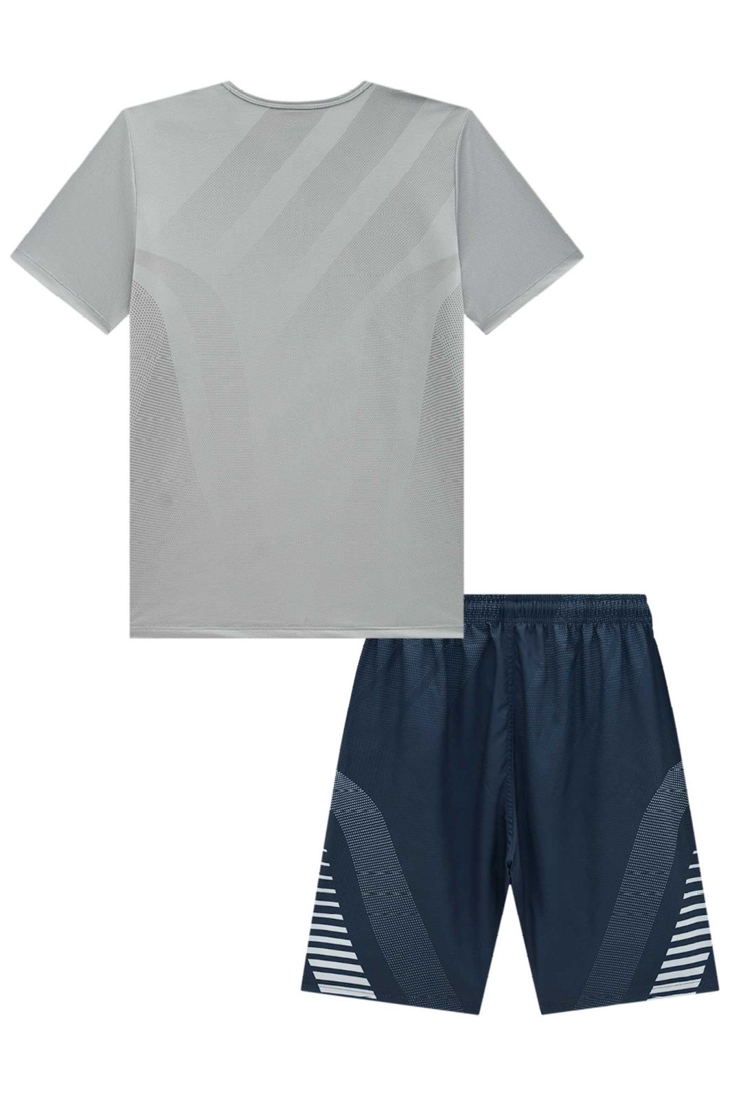 Conjunto de camiseta em malha dry yuki e bermuda em nylon ergonomic com elastano 96067 Johnny Fox Teen Menino Conjunto de camiseta em malha dry yuki e bermuda em nylon ergonomic com elastano 96067 Johnny Fox Teen Menino