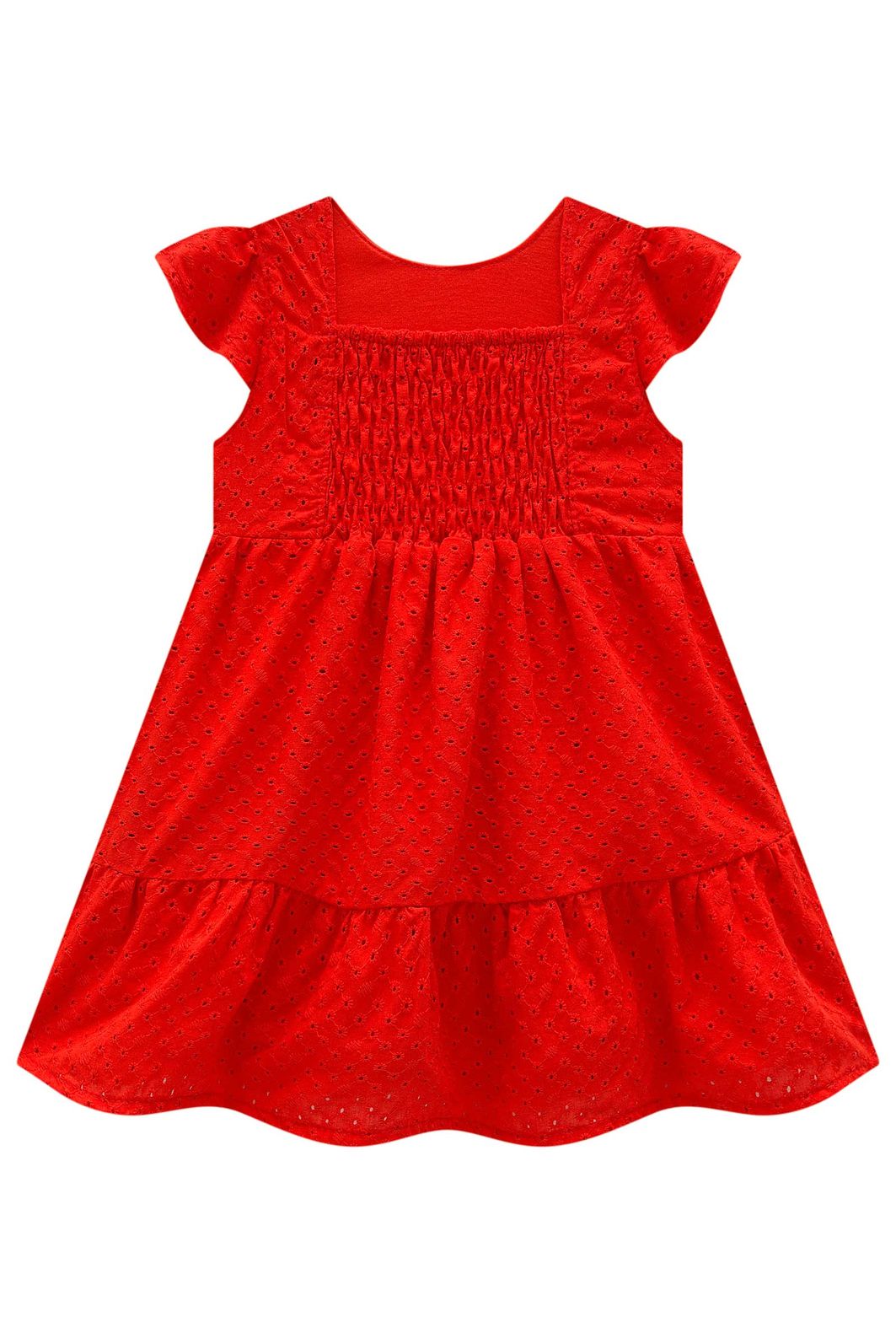 Vestido em laise bordada 98579 Infanti Bebê Menina Vestido em laise bordada 98579 Infanti Bebê Menina
