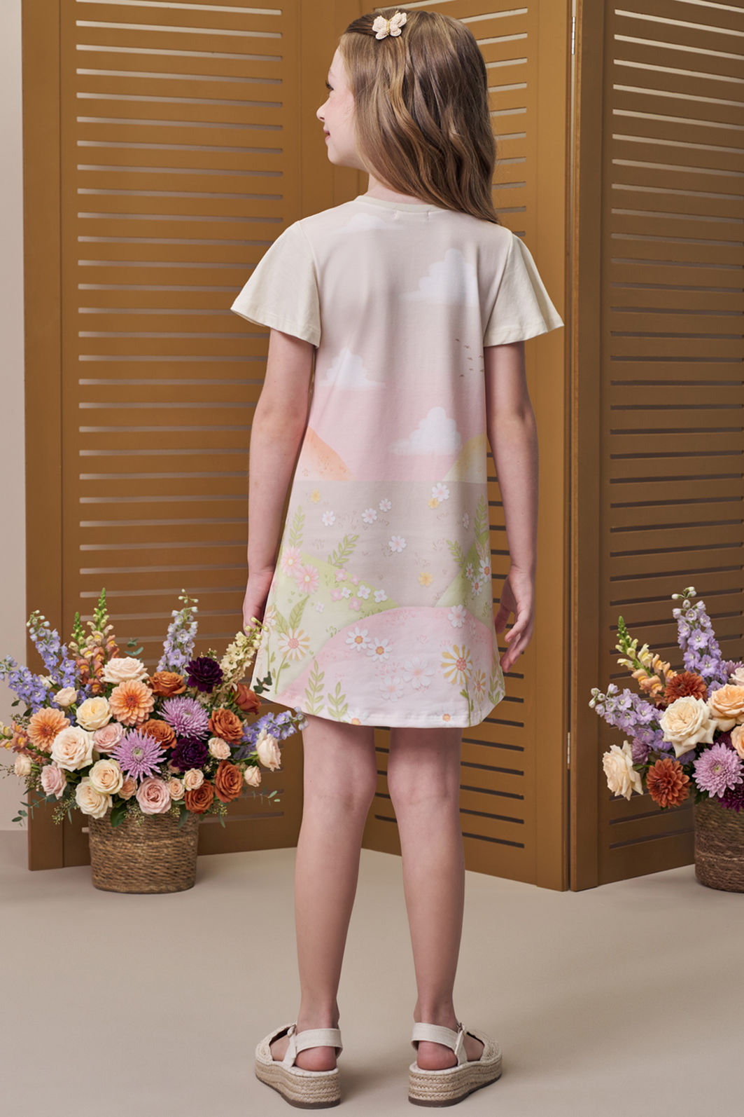 Vestido em malha power 99146 Infanti Infantil Menina Vestido em malha power 99146 Infanti Infantil Menina