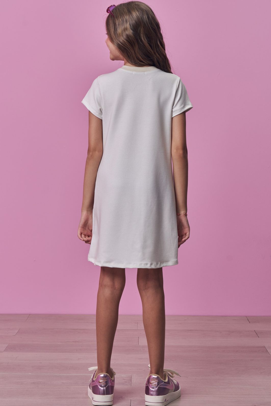 Vestido em molecotton 99125 Vic Teen Menina Vestido em molecotton 99125 Vic Teen Menina