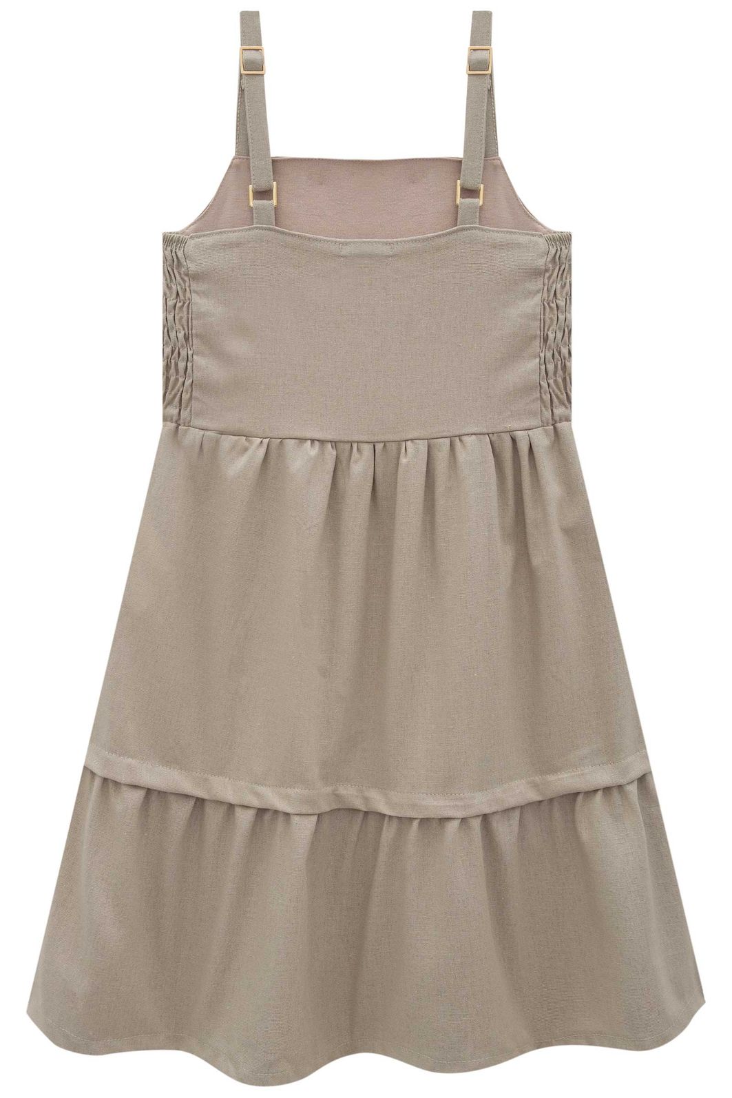 Vestido em linho blend 94416 Vic Teen Menina Vestido em linho blend 94416 Vic Teen Menina