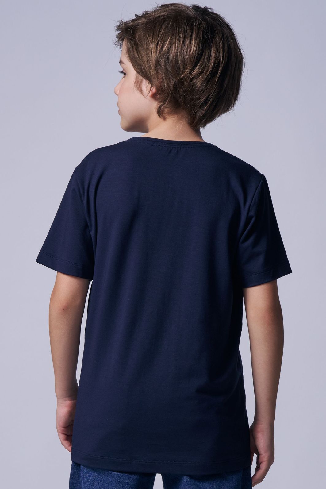 Camiseta em malha modal com elastano 96017 Johnny Fox Teen Menino Camiseta em malha modal com elastano 96017 Johnny Fox Teen Menino