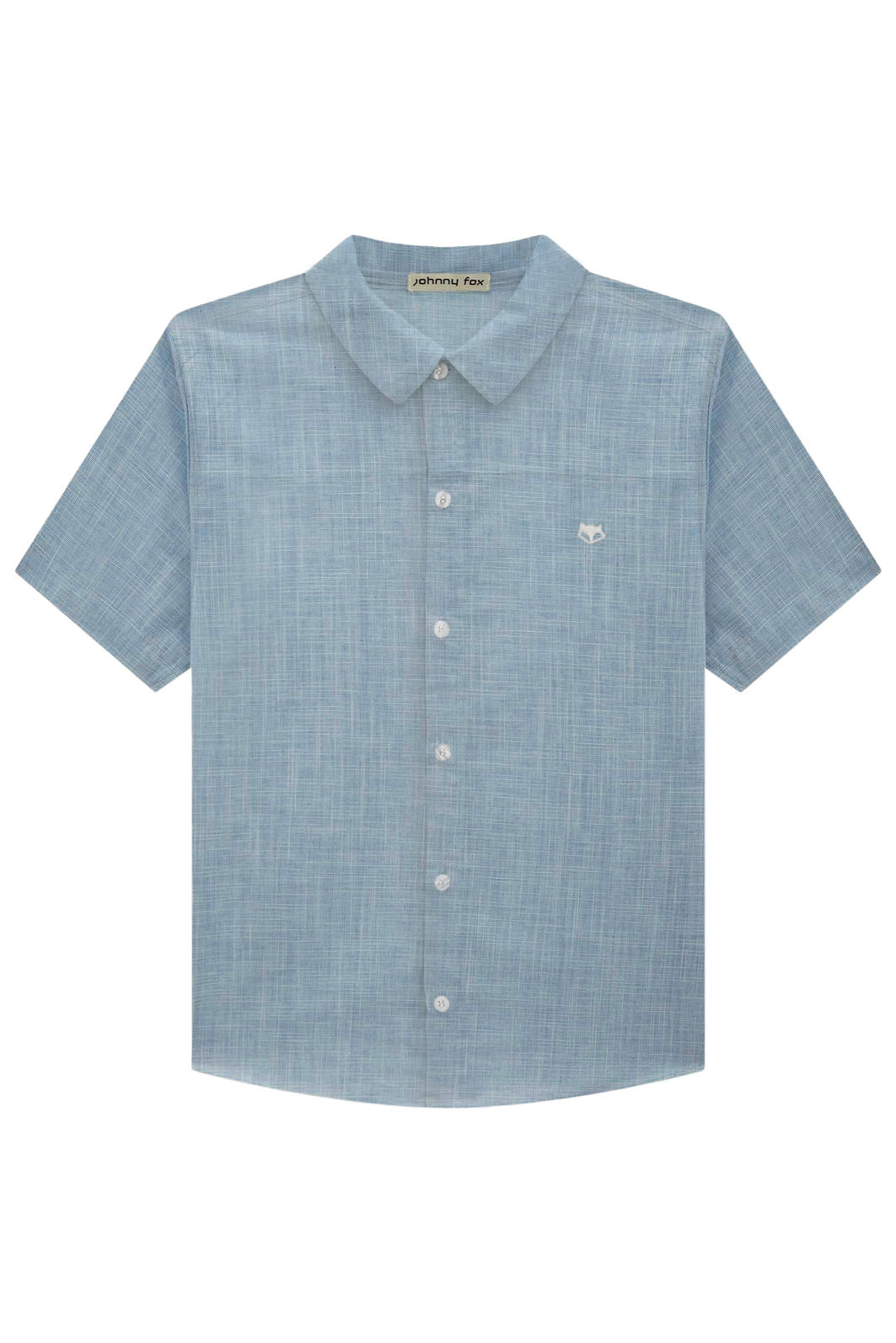 Camisa em verano chambray 96722 Johnny Fox Teen Menino Camisa em verano chambray 96722 Johnny Fox Teen Menino