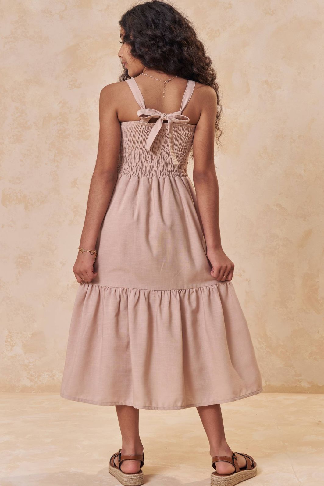 Vestido midi em tecido new positano 95204 Lilimoon Teen Menina Vestido midi em tecido new positano 95204 Lilimoon Teen Menina