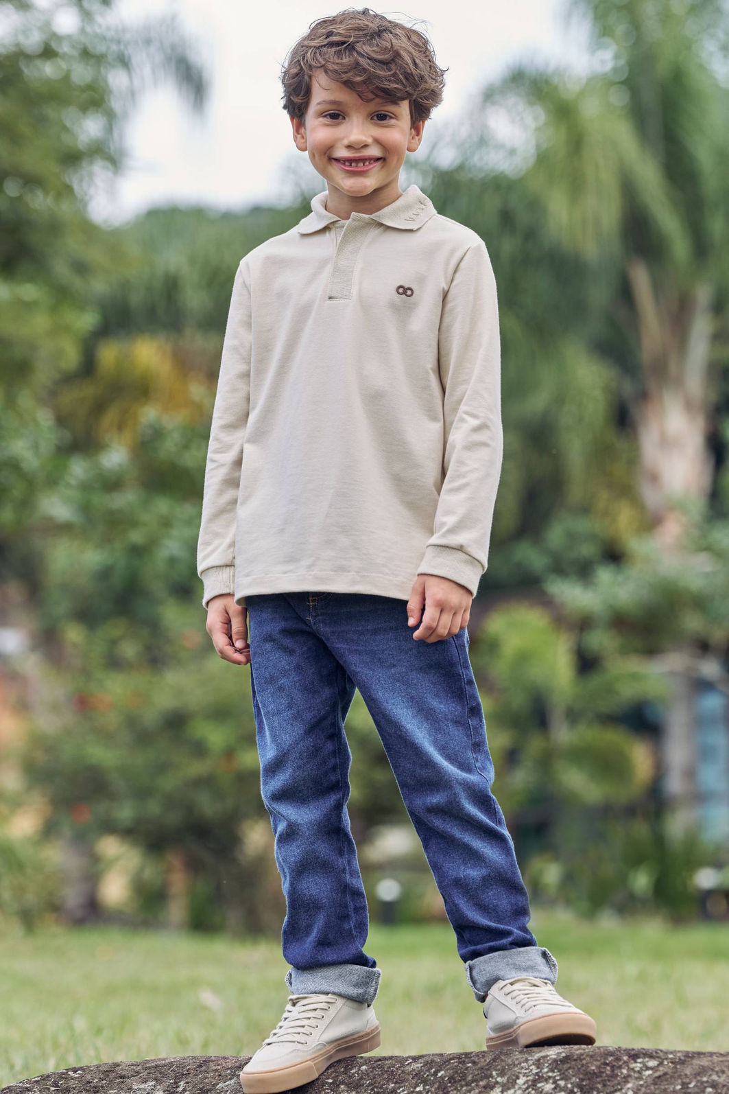 Calça skinny em jeans guga com elastano 89972 LucBoo Infantil Menino Calça skinny em jeans guga com elastano 89972 LucBoo Infantil Menino
