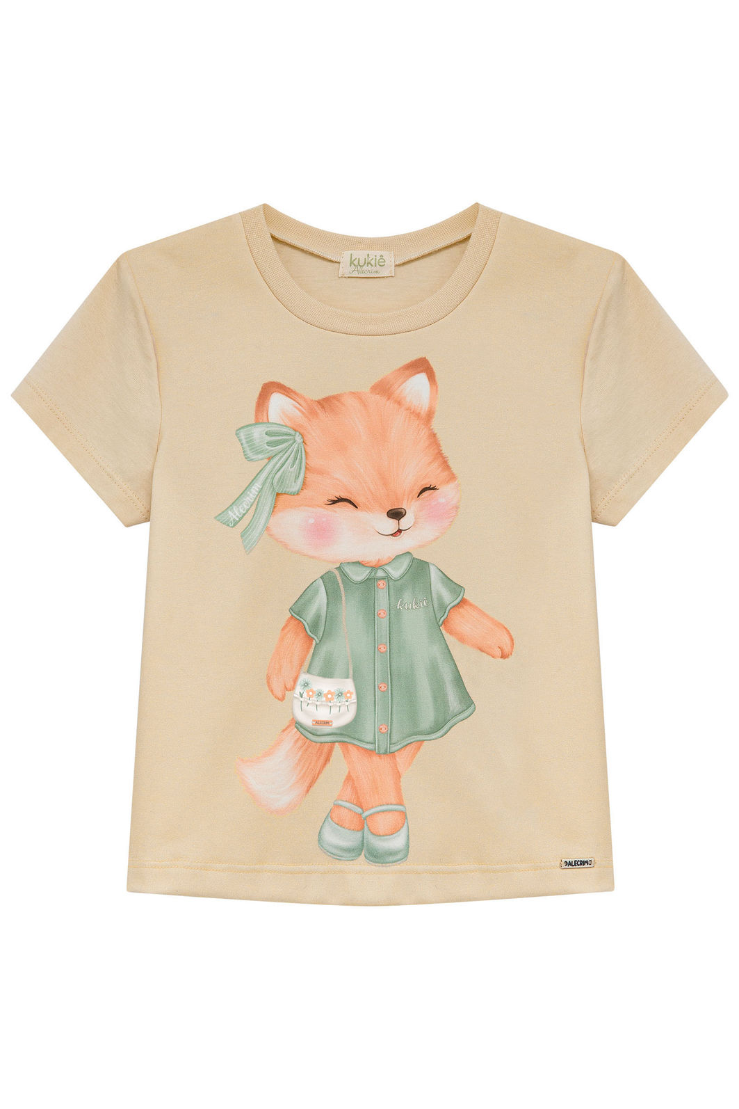 Blusa em meia malha 95529 Kukiê Infantil Menina Blusa em meia malha 95529 Kukiê Infantil Menina