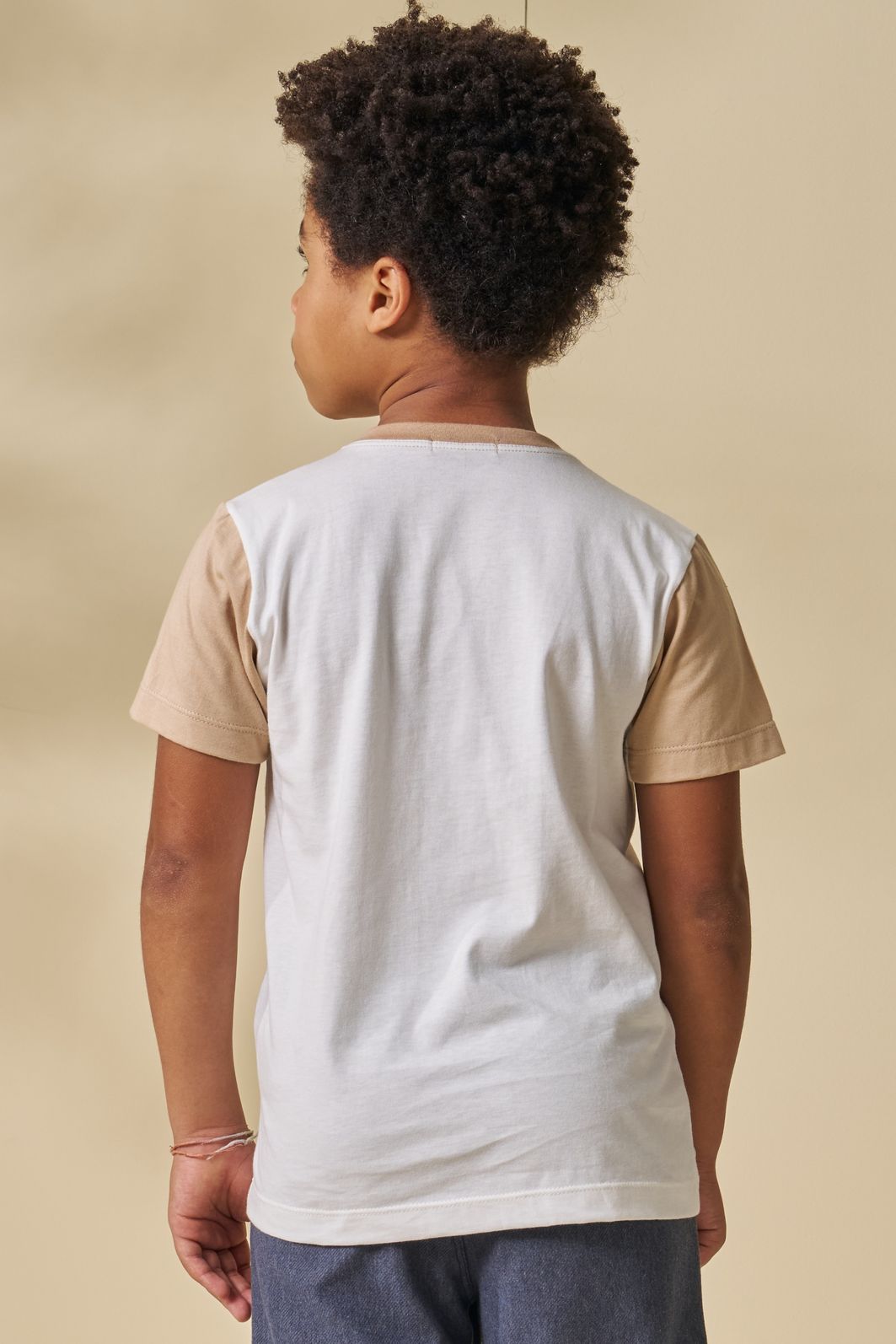 Camiseta em meia malha 95669 LucBoo Infantil Menino Camiseta em meia malha 95669 LucBoo Infantil Menino