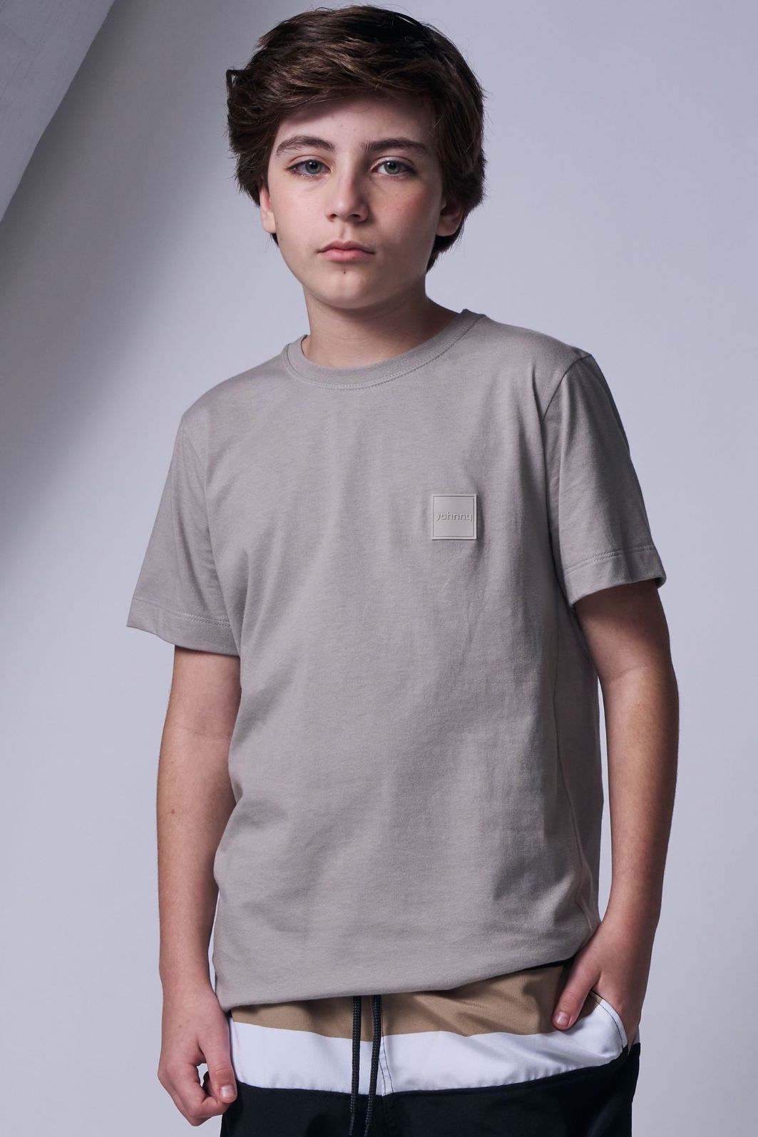 Camiseta em meia malha 96012 Johnny Fox Teen Menino Camiseta em meia malha 96012 Johnny Fox Teen Menino