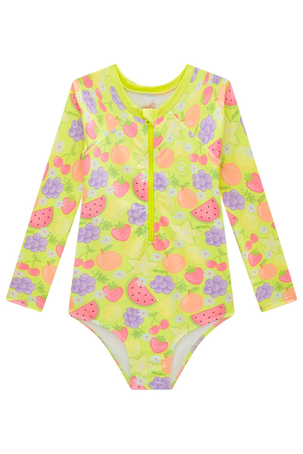 Maiô em malha UV dry com proteção UV 50+ 99167 Infanti Infantil Menina Maiô em malha UV dry com proteção UV 50+ 99167 Infanti Infantil Menina