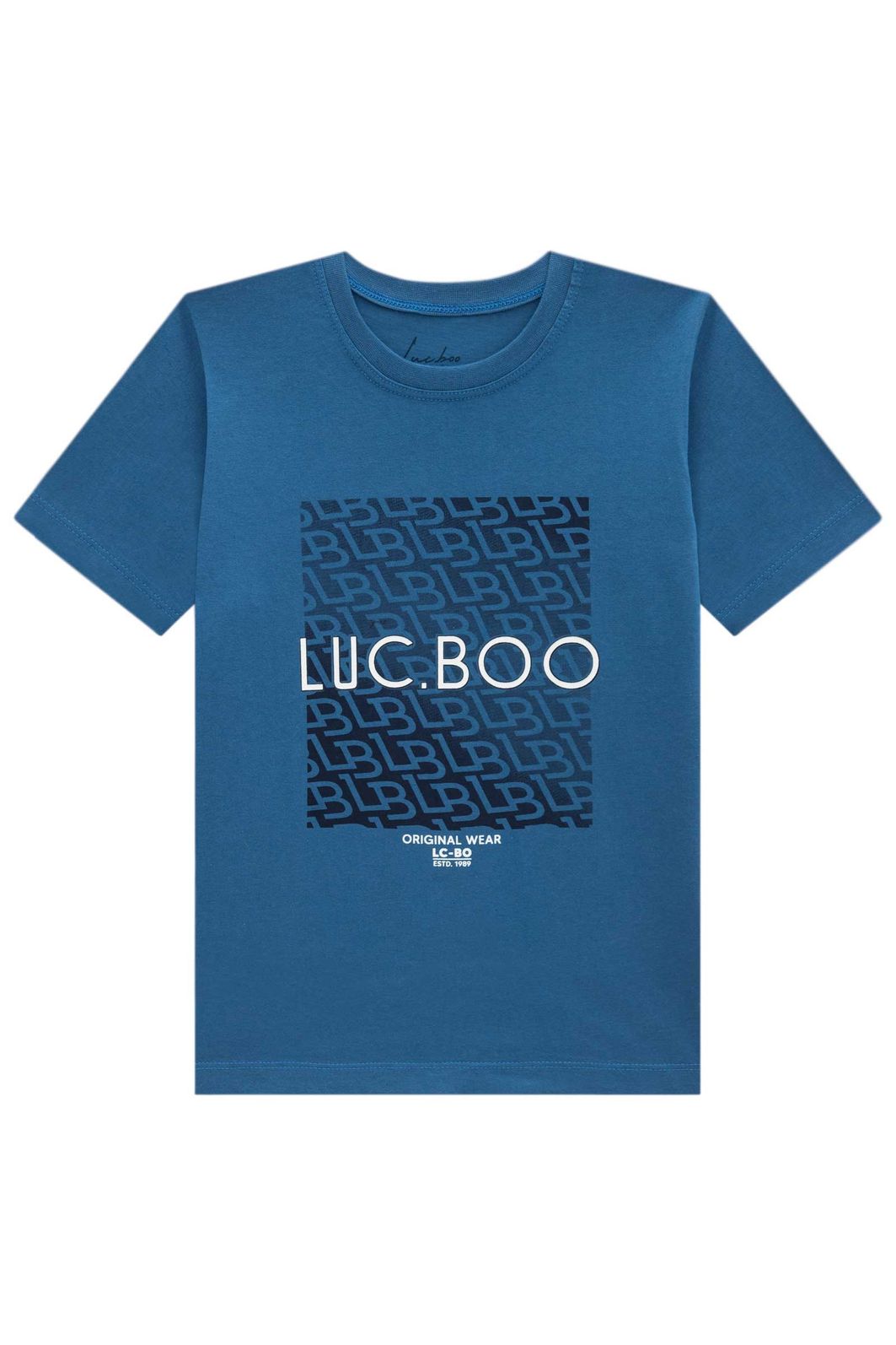 Camiseta em meia malha 96290 LucBoo Infantil Menino Camiseta em meia malha 96290 LucBoo Infantil Menino