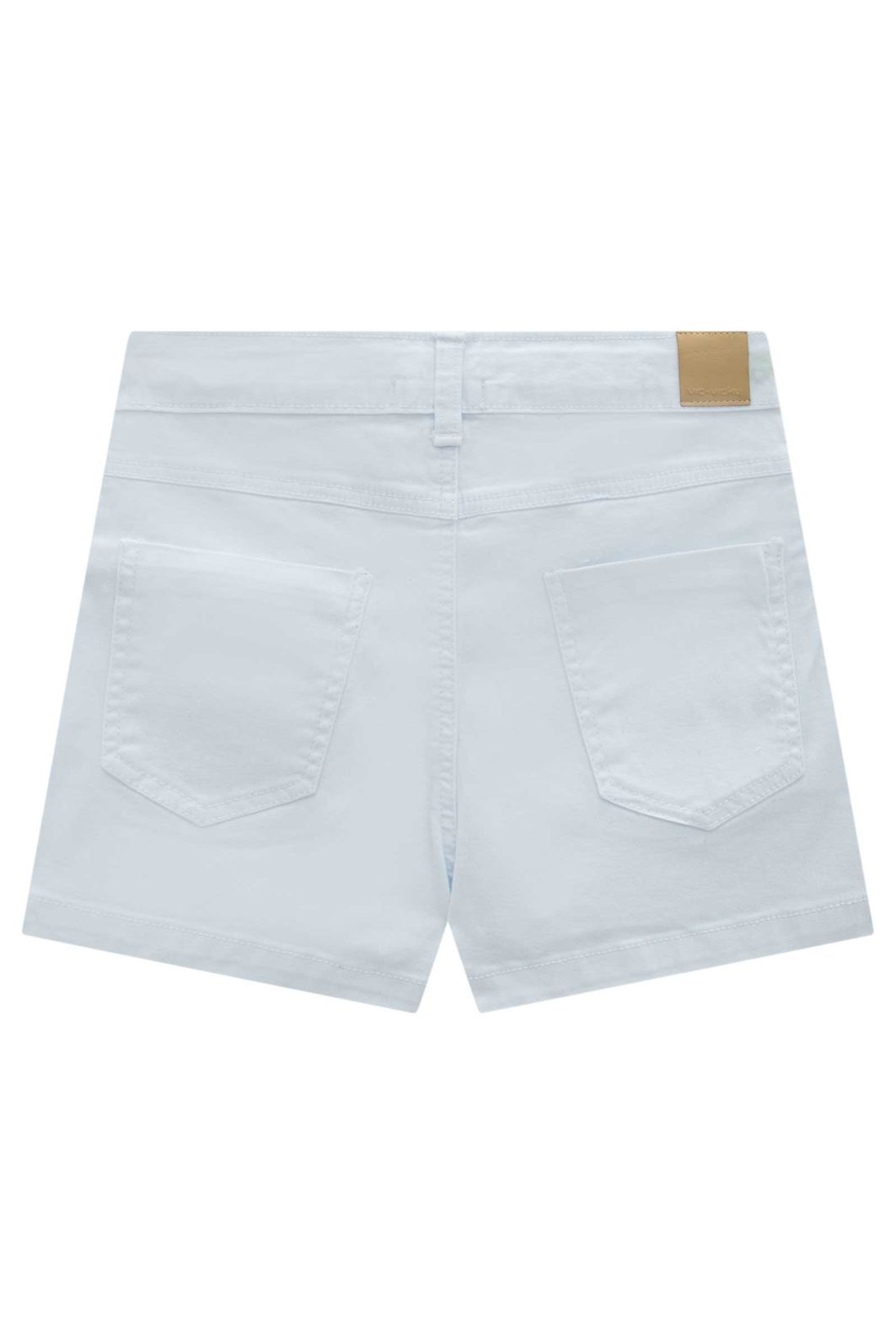 Shorts em sarja com elastano 95000 Vic Teen Menina