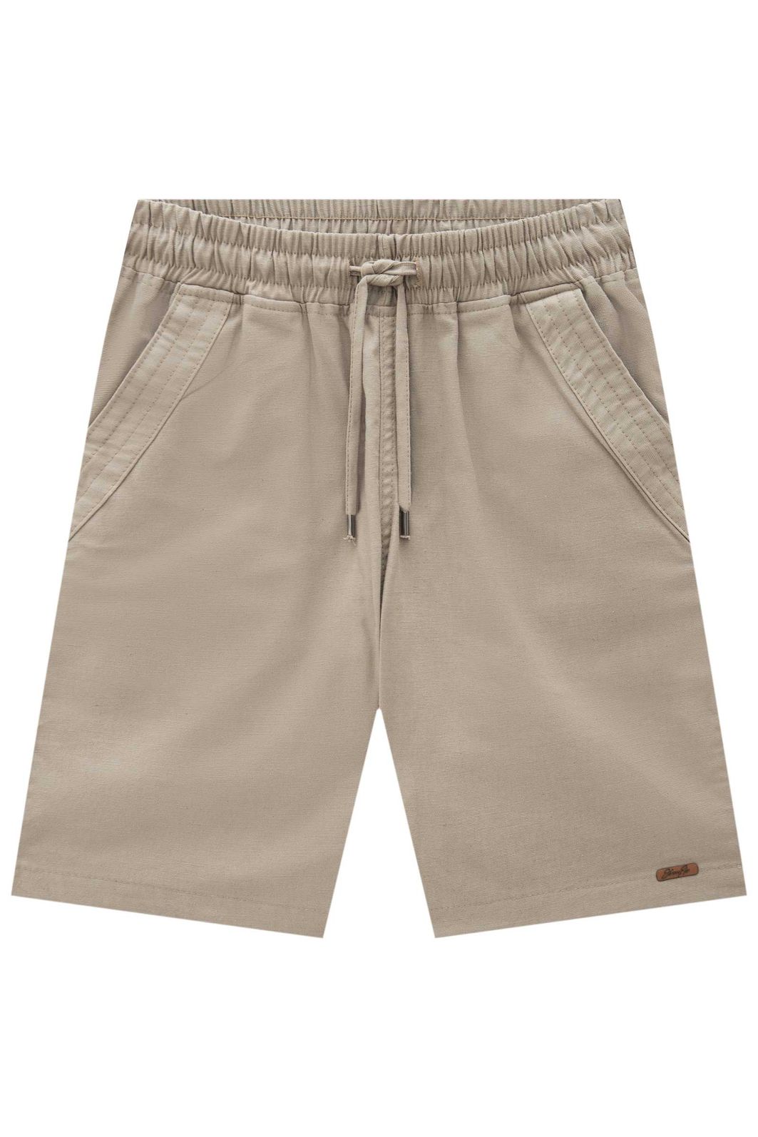 Bermuda em linho santorine com elastano 93374 Johnny Fox Teen Menino