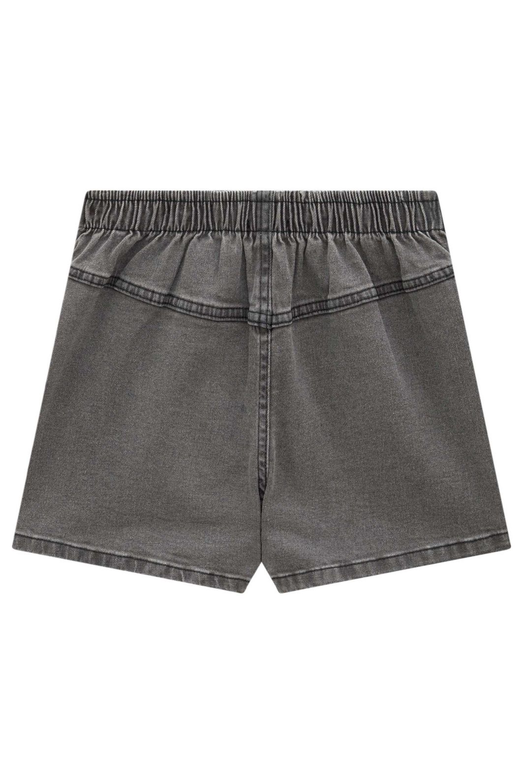 Short saia em jeans black com elastano 99084 Vic Teen Menina Short saia em jeans black com elastano 99084 Vic Teen Menina