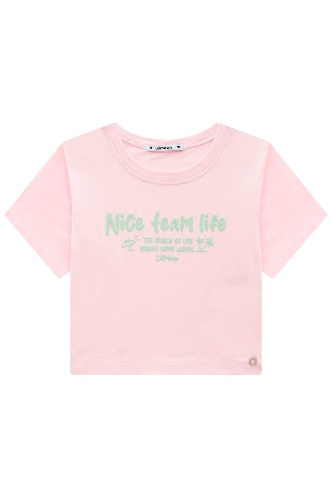Blusa em meia malha 94625 Lilimoon Teen Menina Blusa em meia malha 94625 Lilimoon Teen Menina