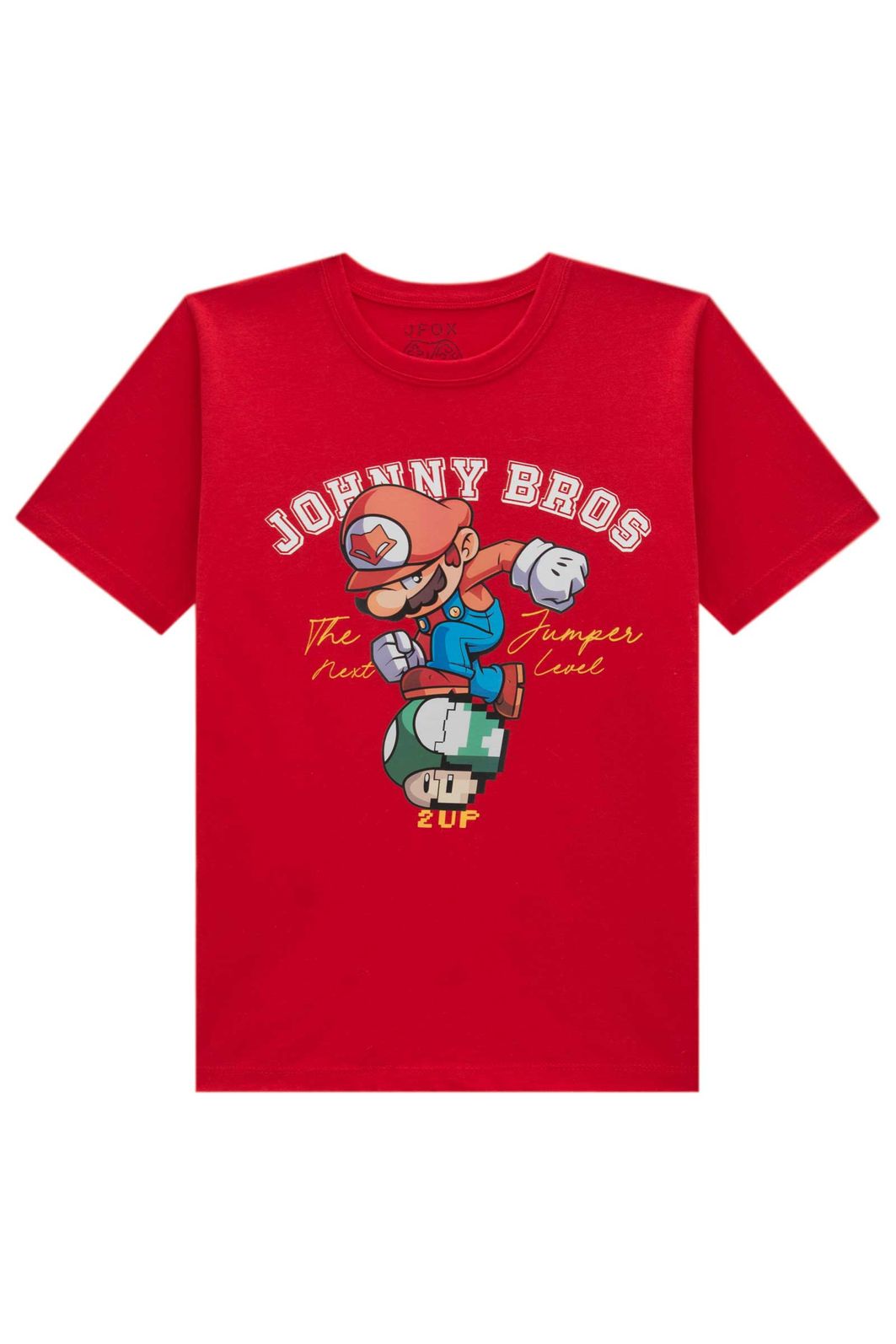 Camiseta em meia malha 94301 Johnny Fox Teen Menino Camiseta em meia malha 94301 Johnny Fox Teen Menino