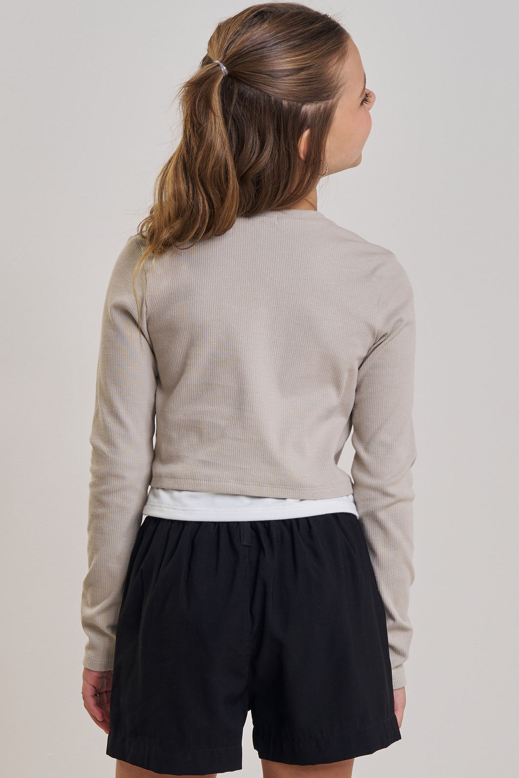 Blusa boxy em canelado liz 89182 Vic Teen Menina Blusa boxy em canelado liz 89182 Vic Teen Menina