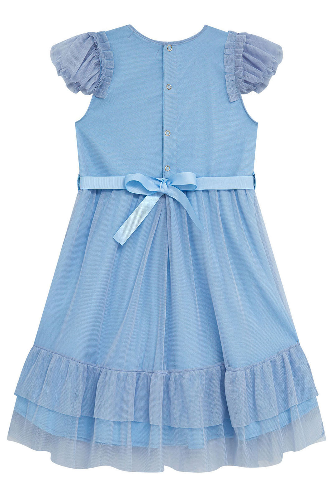 Vestido em tule com elastano 96522 Kukiê Infantil Menina Vestido em tule com elastano 96522 Kukiê Infantil Menina
