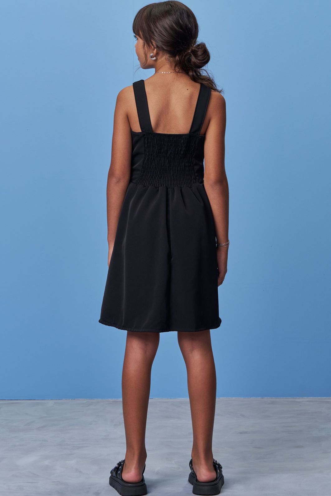 Vestido em alfaitaria 99237 Vic Teen Menina Vestido em alfaitaria 99237 Vic Teen Menina