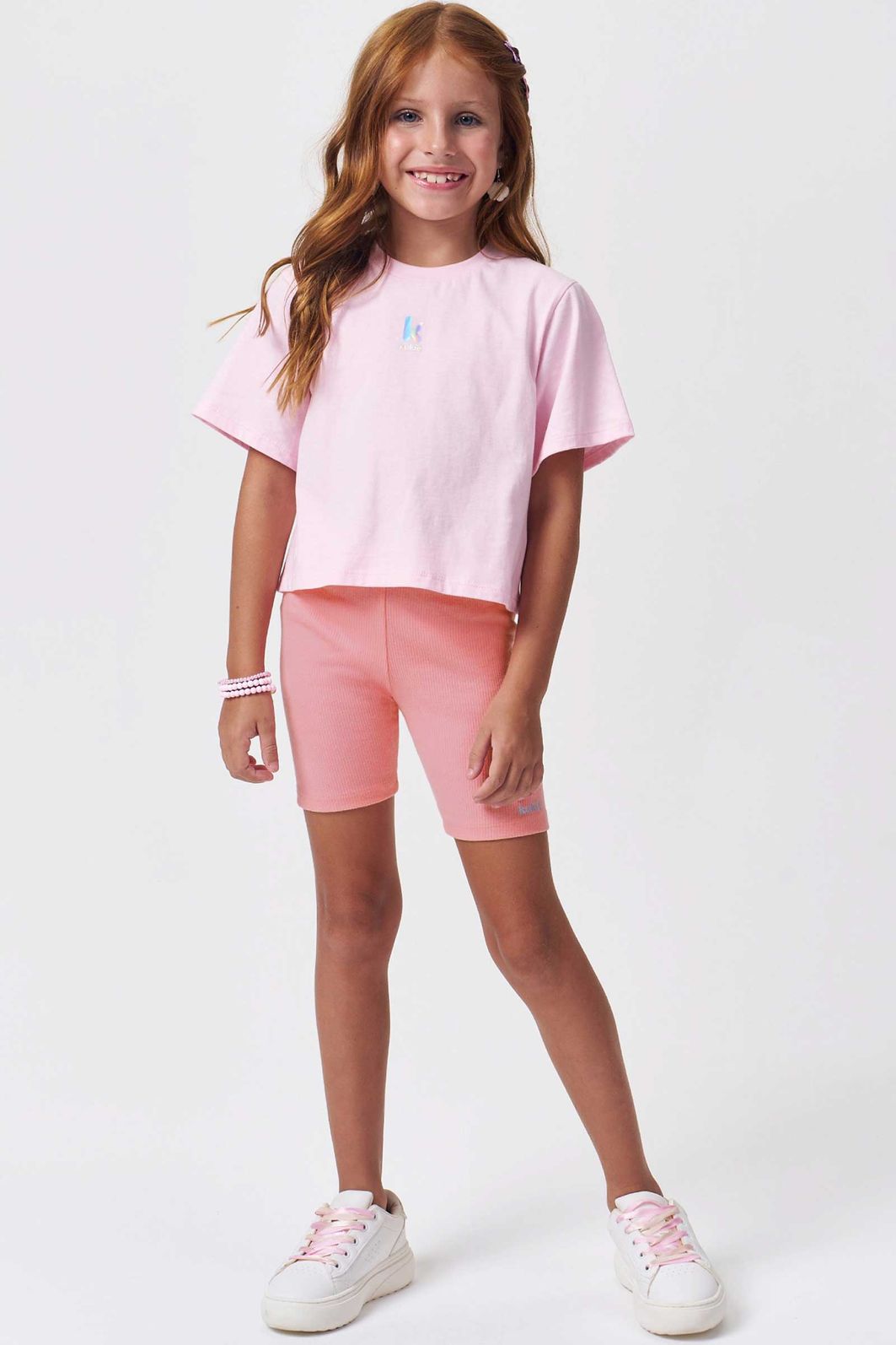 Blusa em meia malha 99376 Kukiê Infantil Menina Blusa em meia malha 99376 Kukiê Infantil Menina