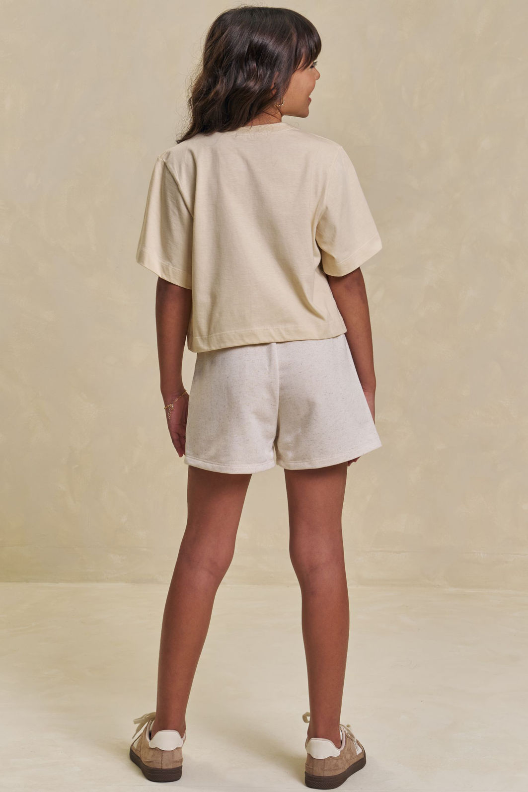 Shorts em moletom sem pelúcia 94365 Lilimoon Teen Menina Shorts em moletom sem pelúcia 94365 Lilimoon Teen Menina