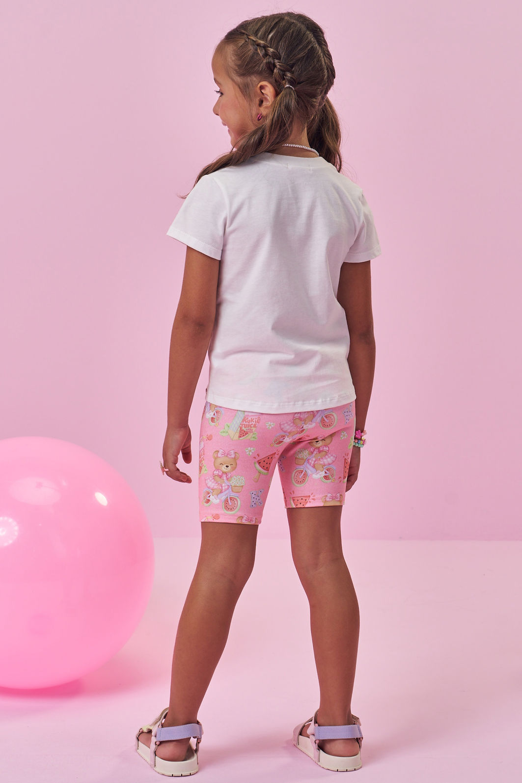 Blusa em meia malha 98037 Kukiê Infantil Menina Blusa em meia malha 98037 Kukiê Infantil Menina