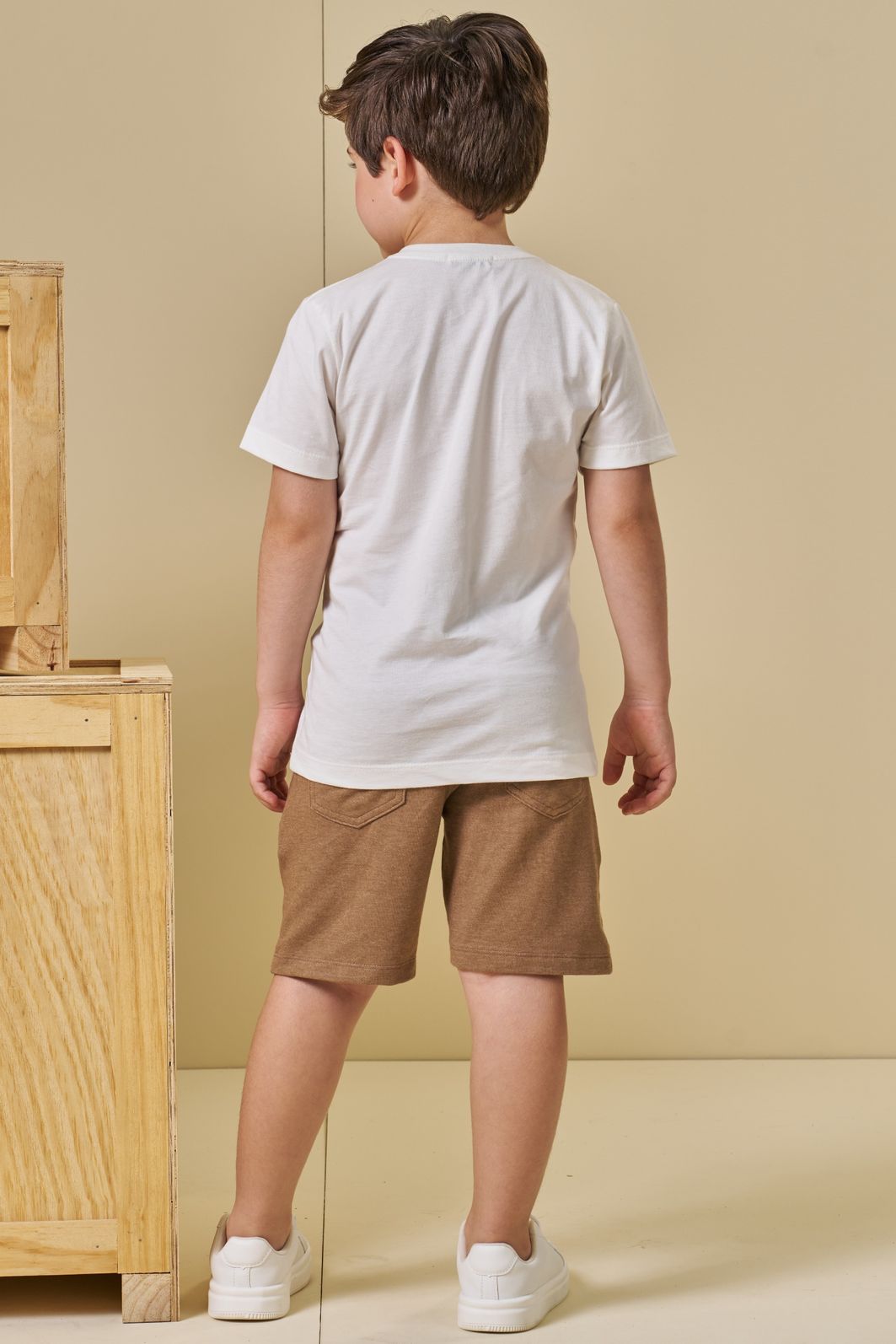 Camiseta em meia malha 94560 LucBoo Infantil Menino Camiseta em meia malha 94560 LucBoo Infantil Menino