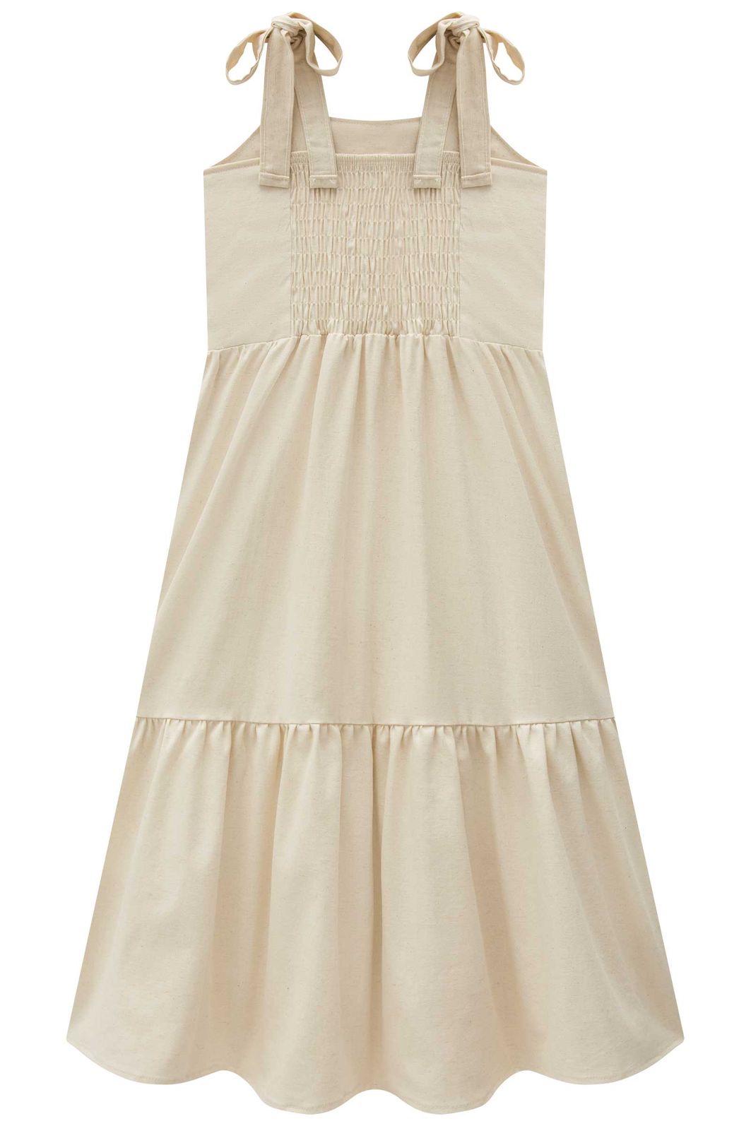 Vestido midi em linho santorini 99451 Lilimoon Teen Menina Vestido midi em linho santorini 99451 Lilimoon Teen Menina