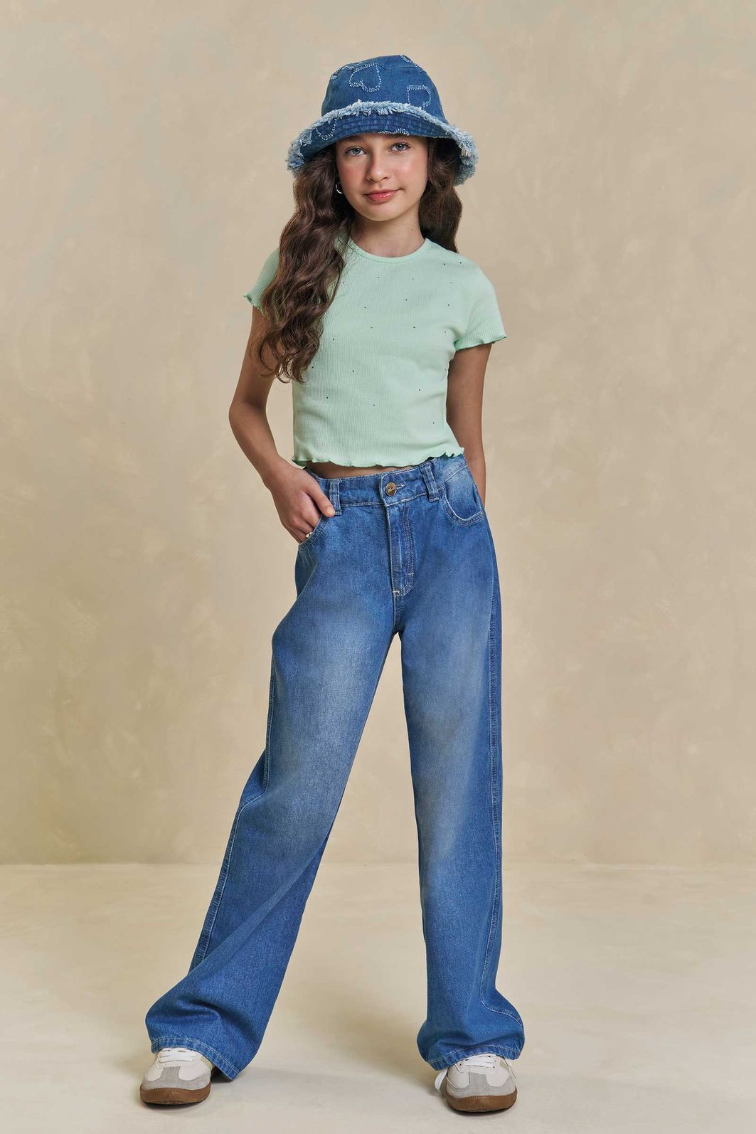 Blusa em canelado liz 94896 Lilimoon Teen Menina Blusa em canelado liz 94896 Lilimoon Teen Menina