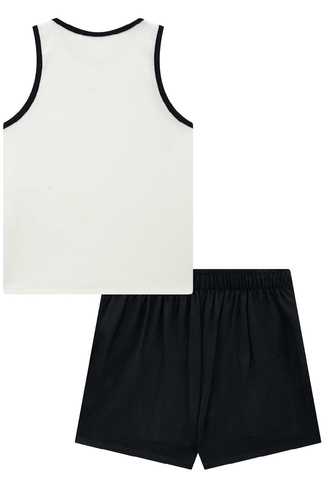 Conjunto de regata em canelado liz e short saia em molevisco 95911 Lilimoon Teen Menina Conjunto de regata em canelado liz e short saia em molevisco 95911 Lilimoon Teen Menina