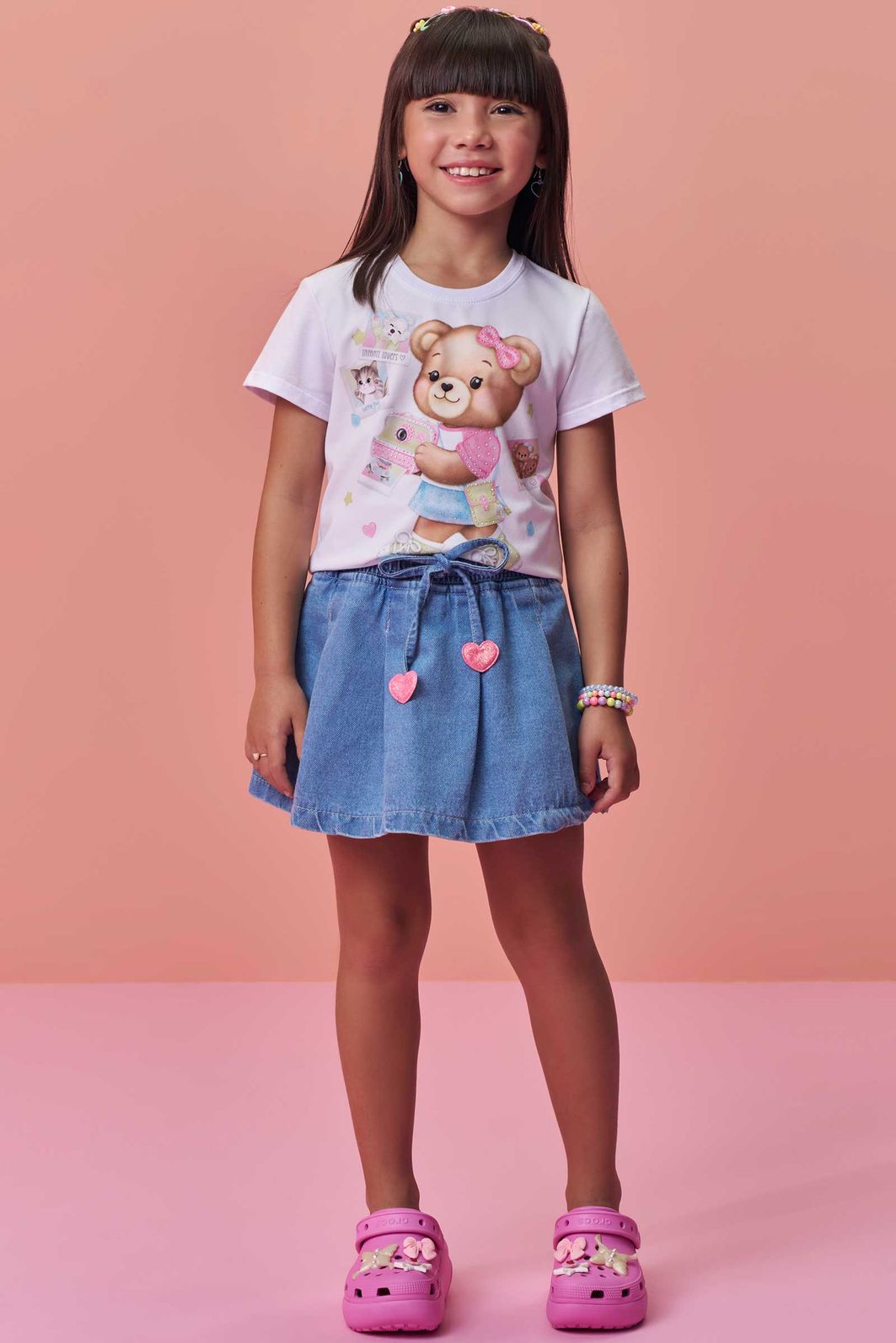Blusa em meia malha 98995 Infanti Infantil Menina Blusa em meia malha 98995 Infanti Infantil Menina