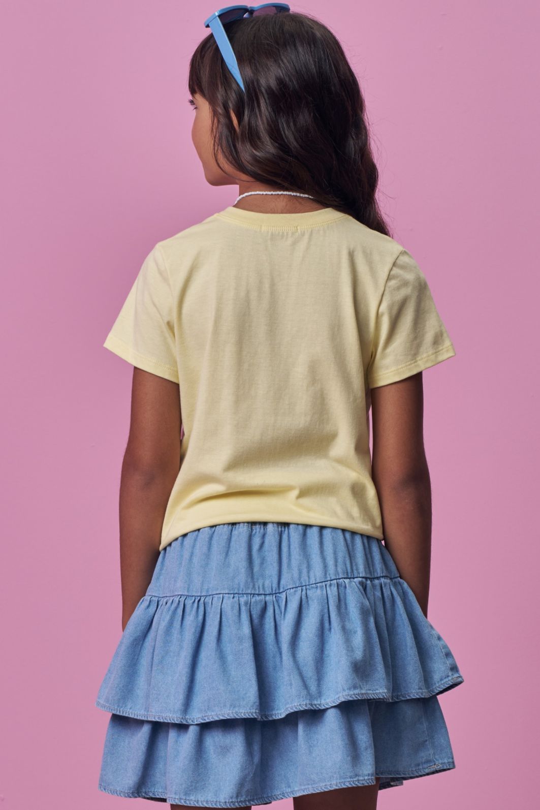 Blusa em meia malha 97932 Vic Teen Menina Blusa em meia malha 97932 Vic Teen Menina
