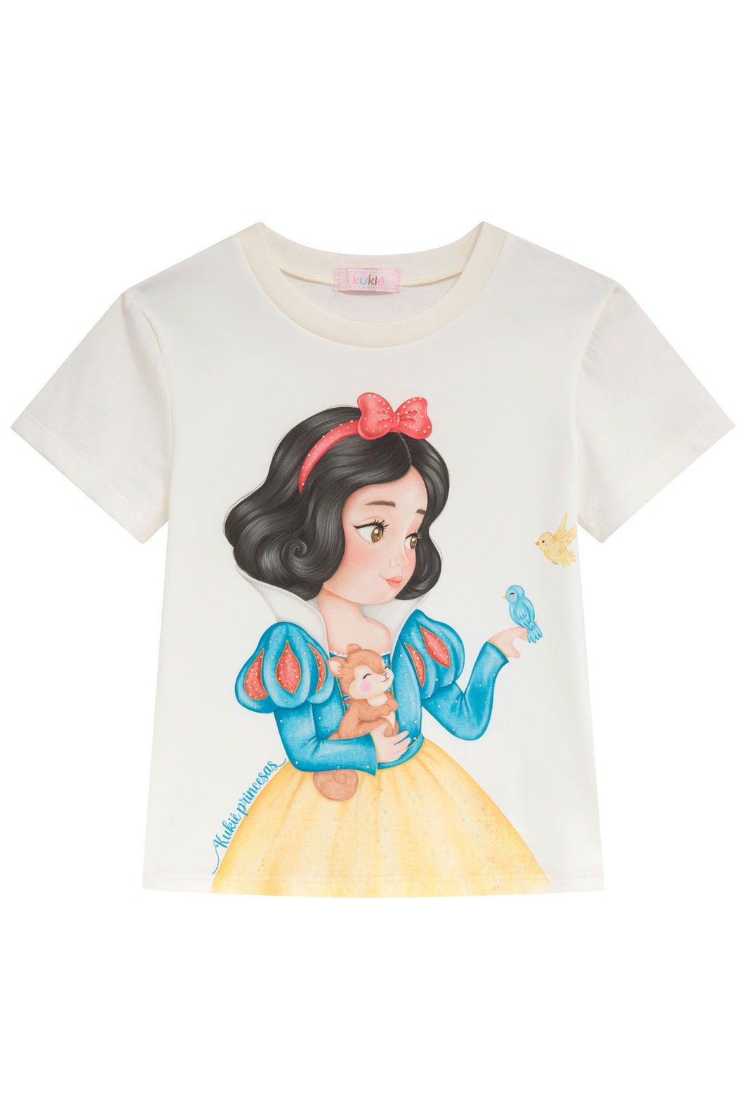 Blusa em meia malha 96793 Kukiê Infantil Menina Blusa em meia malha 96793 Kukiê Infantil Menina