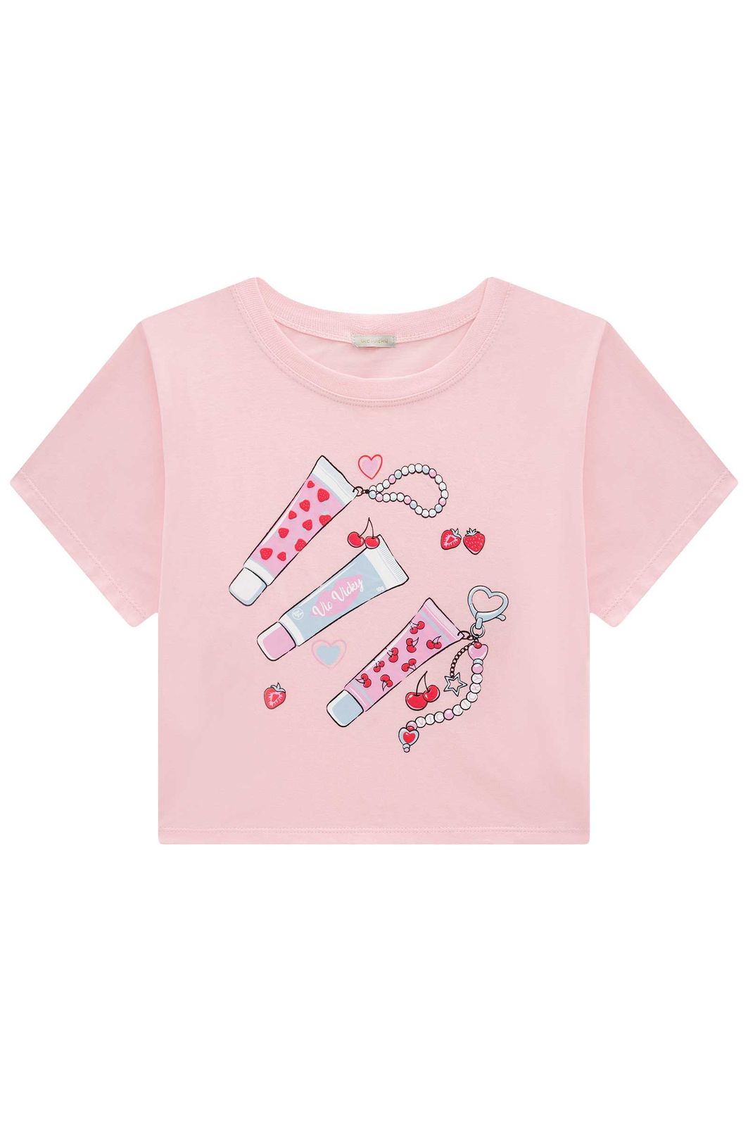 Blusa em meia malha 94585 Vic Teen Menina Blusa em meia malha 94585 Vic Teen Menina