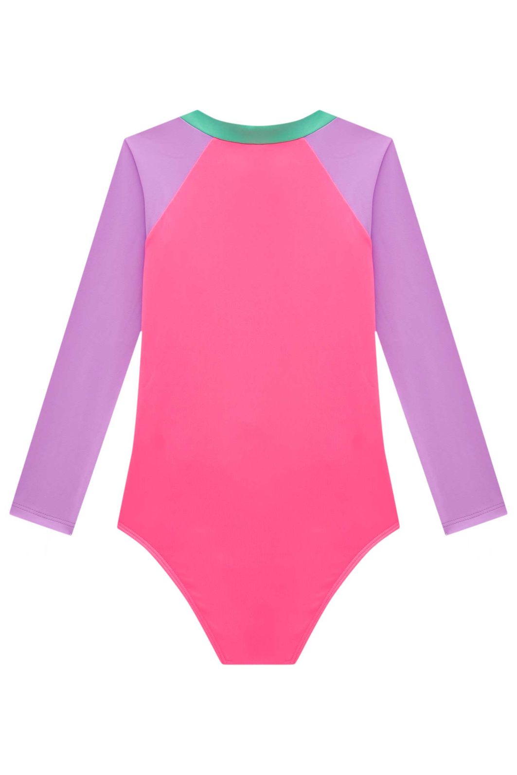 Maiô em malha poliamida com proteção UV 50+ 95921 Infanti Infantil Menina Maiô em malha poliamida com proteção UV 50+ 95921 Infanti Infantil Menina