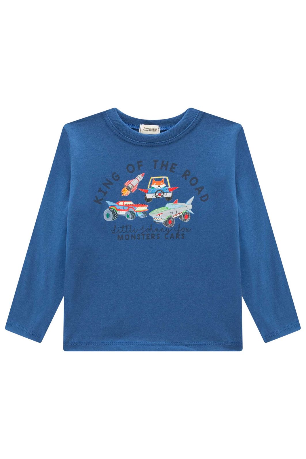 Camiseta em meia malha 91940 Johnny Fox Bebê Menino Camiseta em meia malha 91940 Johnny Fox Bebê Menino