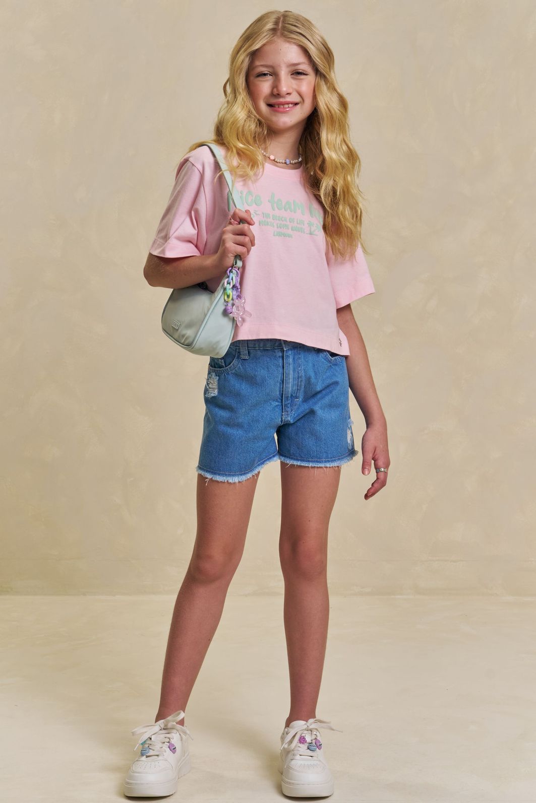 Blusa em meia malha 94625 Lilimoon Teen Menina Blusa em meia malha 94625 Lilimoon Teen Menina