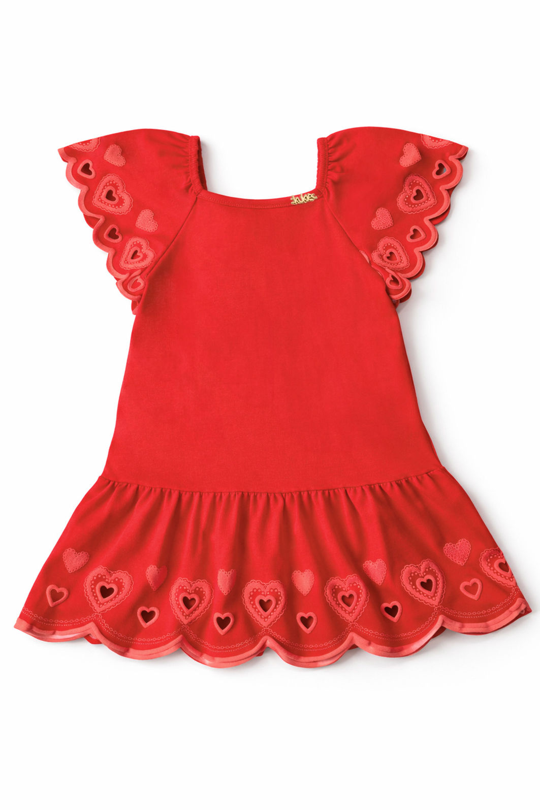 Vestido em cotton 15797 Kukiê Infantil Menina Vestido em cotton 15797 Kukiê Infantil Menina
