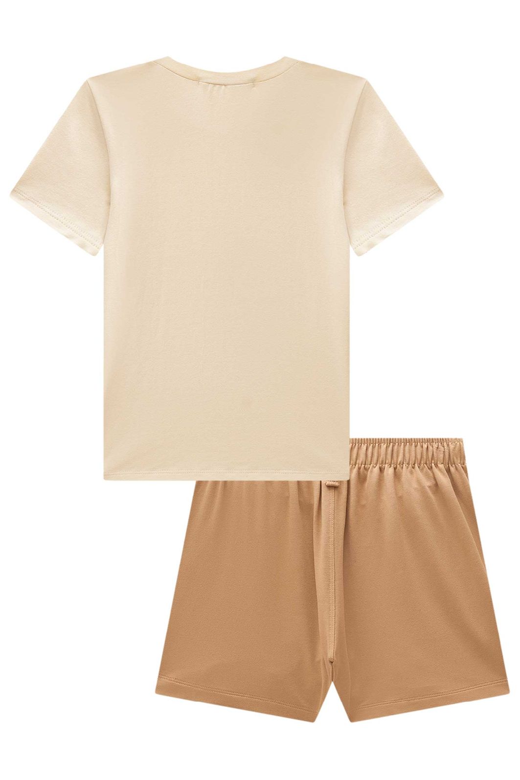 Conjunto de blusa em cotton e shorts em molevisco 98664 Lilimoon Teen Menina Conjunto de blusa em cotton e shorts em molevisco 98664 Lilimoon Teen Menina