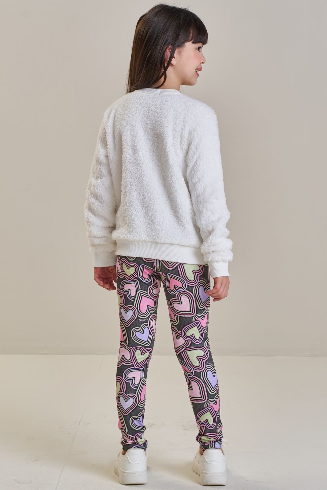 Calça legging em termoskin peluciado 89465 Infanti Infantil Menina Calça legging em termoskin peluciado 89465 Infanti Infantil Menina